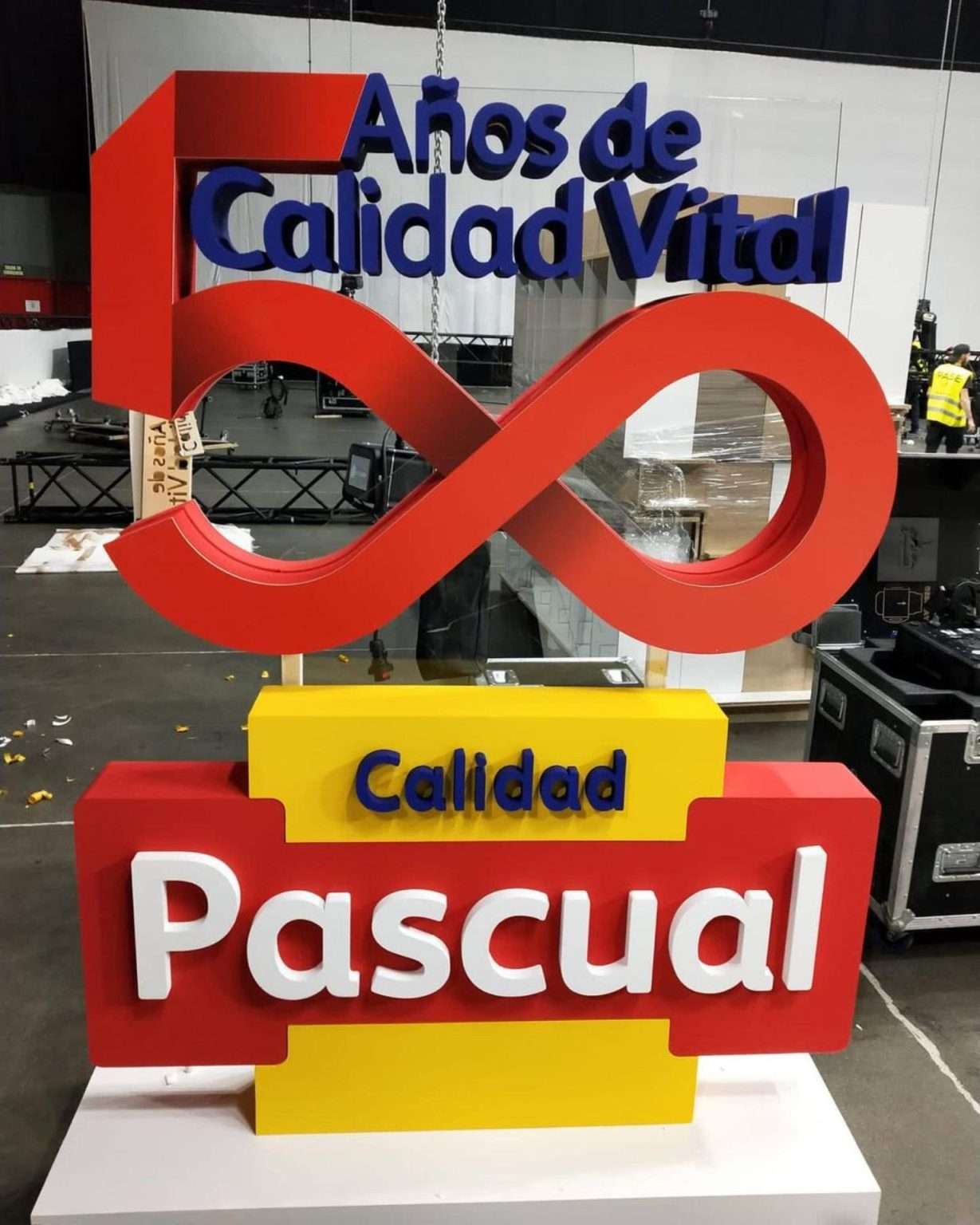 Un rótulo muy especial que quedó muy bien para @lechepascual_es !!! Coméntanos tu proyecto y lo ponemos en marcha !!!